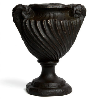 Spirro Urn Planter - 18-inch — Iron finish