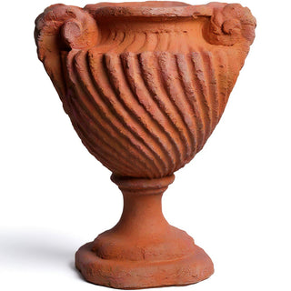 Spirro Urn Planter - 18-inch — Metro finish