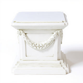 Alessa B Pedestal — Flat White finish