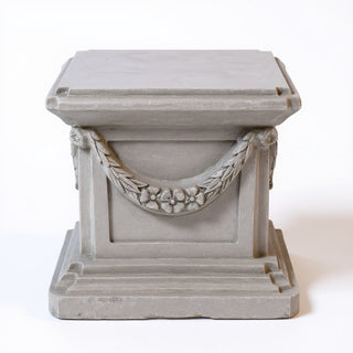 Alessa B Pedestal — Limestone finish