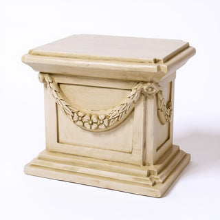 Alessa B Pedestal — Museum Terracotta finish