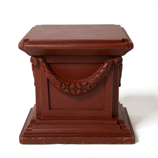 Alessa B Pedestal — Rust finish