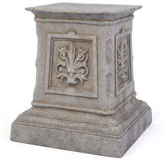 English Pedestal - 20-inch — Antique Stone finish