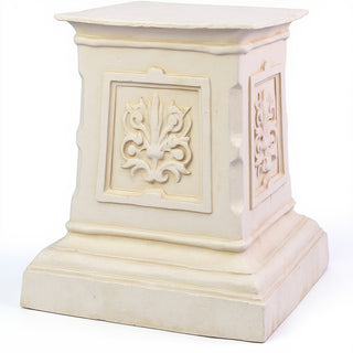 English Pedestal - 20-inch — Antique White finish