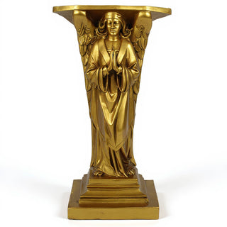 Praying Angel Statue - 38-inch — Antique Gold finish