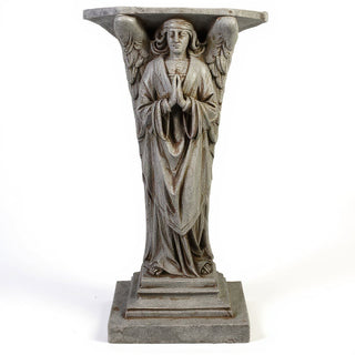 Praying Angel Statue - 38-inch — Antique Stone finish