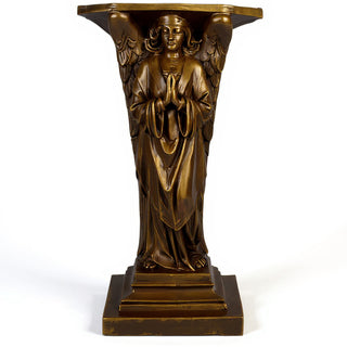 Praying Angel Statue - 38-inch — Bronze finish