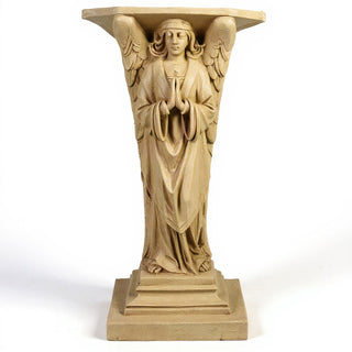 Praying Angel Statue - 38-inch — Dusted Sand finish