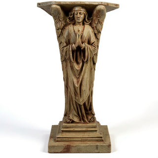 Praying Angel Statue - 38-inch — Gothic Stone finish