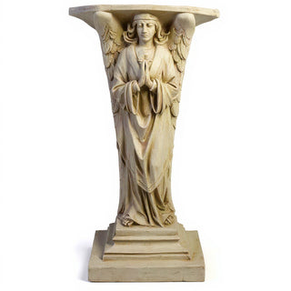 Praying Angel Statue - 38-inch — Museum Terracotta finish