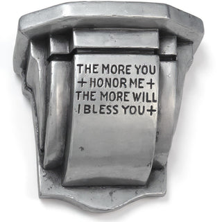 Honor Me Bracket Wall Bracket - 7-inch — Antique Silver finish