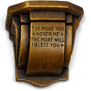 Honor Me Bracket Wall Bracket - 7-inch — Bronze finish