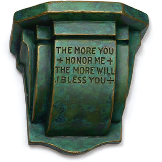 Honor Me Bracket Wall Bracket - 7-inch — Green Bronze finish