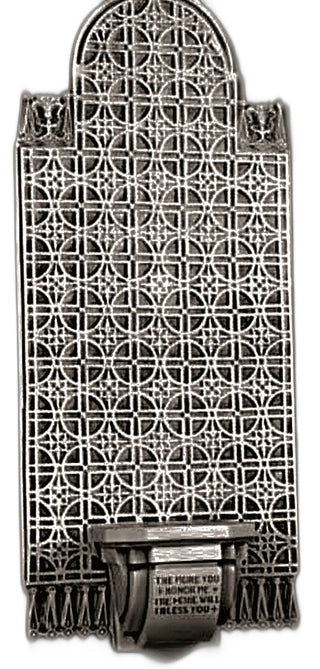 Honor Me Bracket & Back 34 SE Statue - 34-inch