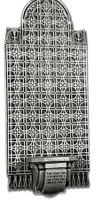 Honor Me Bracket & Back 34 SE Statue - 34-inch