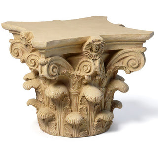 Corinthian Capital - 16-inch — Dusted Sand finish