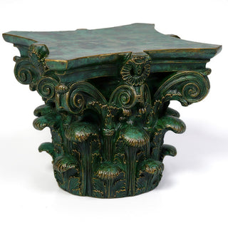 Corinthian Capital - 16-inch — Green Bronze finish