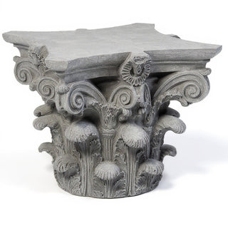 Corinthian Capital - 16-inch — Limestone finish