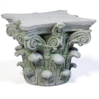 Corinthian Capital - 16-inch — Mossy Green finish