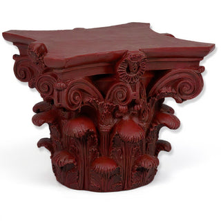 Corinthian Capital - 16-inch — Rust finish