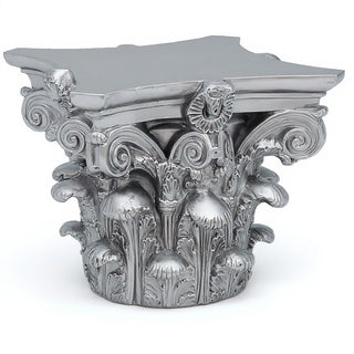 Corinthian Capital - 16-inch — Silver finish