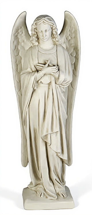 Chapel Angel Praying Statue - 25-inch