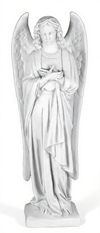 Chapel Angel Praying Statue - 25-inch