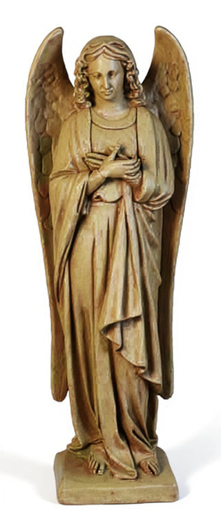 Chapel Angel Praying Statue - 25-inch
