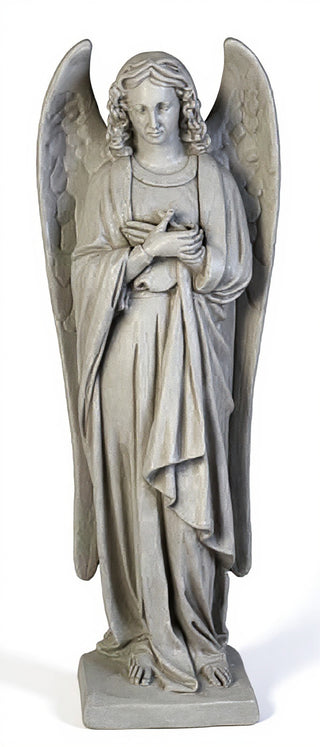 Chapel Angel Praying Statue - 25-inch