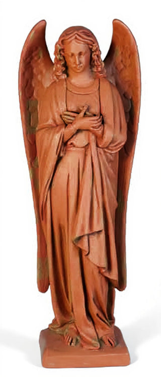 Chapel Angel Praying Statue - 25-inch