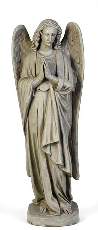Chapel Angel Praying Statue - 25-inch