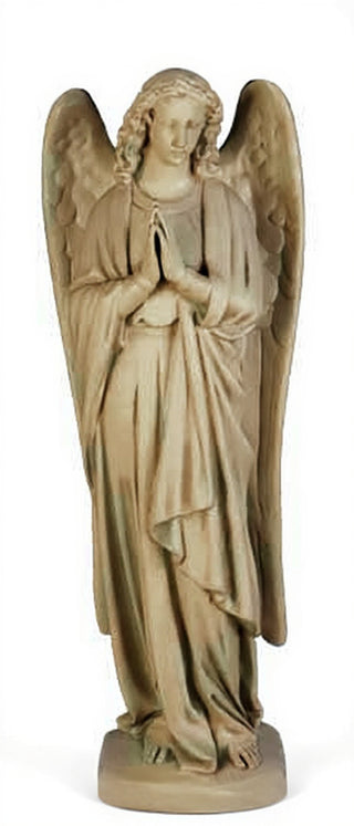 Chapel Angel Praying Statue - 25-inch