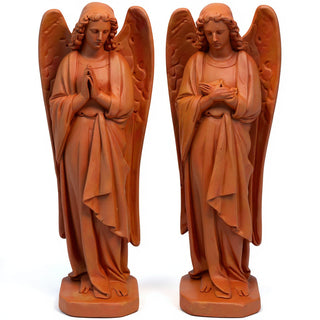 Chapel Angels Set Statue - 25-inch — Metro finish