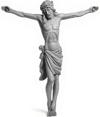 Great Oak Corpus Statue - 37-inch