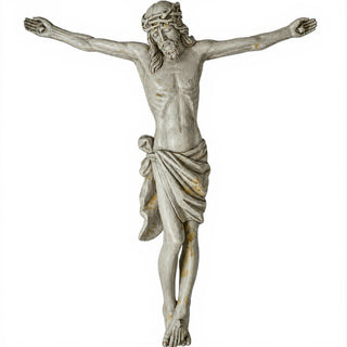 Great Oak Crucifix - 37-inch — Museum Terracotta finish