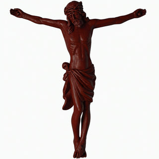 Great Oak Crucifix - 37-inch — Rust finish