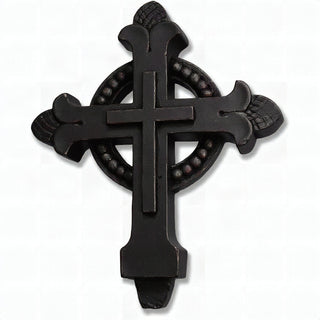 Cross for Top of Stations - 12-inch — Iron finish