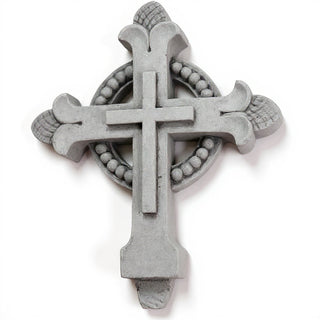 Cross for Top of Stations - 12-inch — Limestone finish