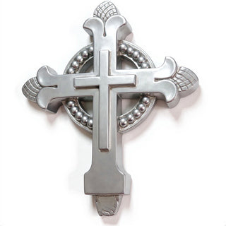 Cross for Top of Stations - 12-inch — Silver finish