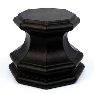 Eight Sided Base — Flat Black finish