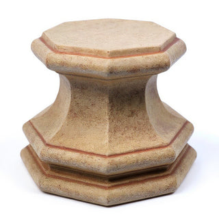 Eight Sided Base — Gothic Stone finish