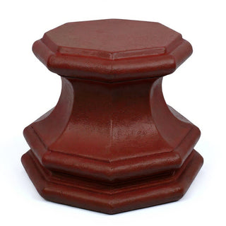 Eight Sided Base — Rust finish