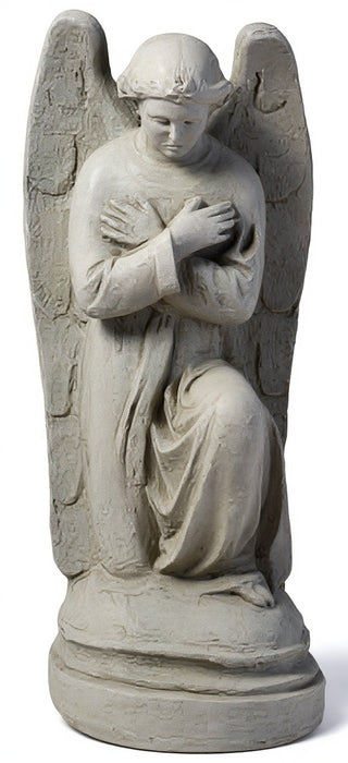 Angel St Anne Praying Statue - 21-inch