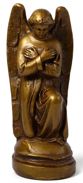 Angel St Anne Praying Statue - 21-inch