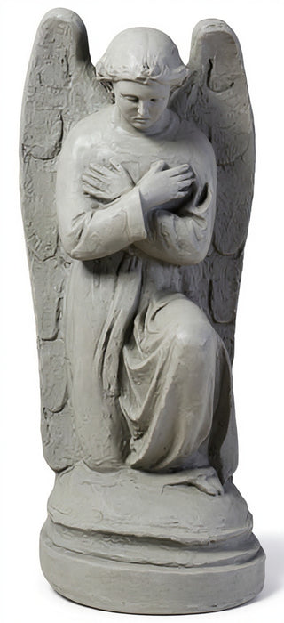 Angel St Anne Praying Statue - 21-inch