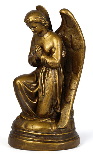 Angel St Anne Praying Statue - 21-inch