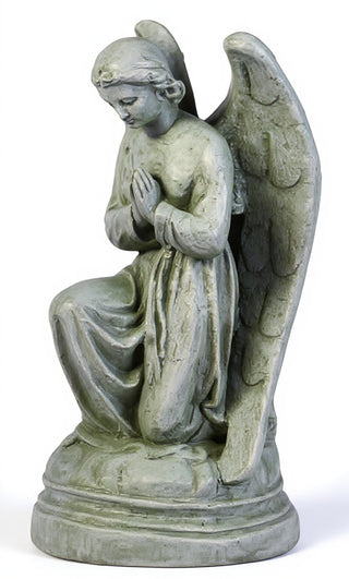 Angel St Anne Praying Statue - 21-inch