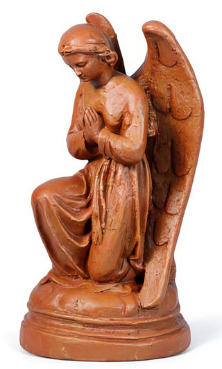 Angel St Anne Praying Statue - 21-inch