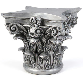 Corinthian Capital — Antique Silver finish