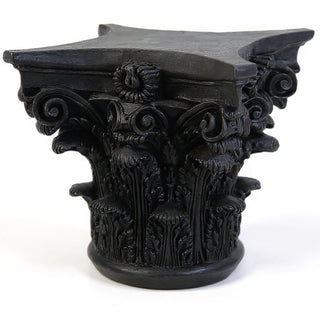 Corinthian Capital — Dusted Black finish